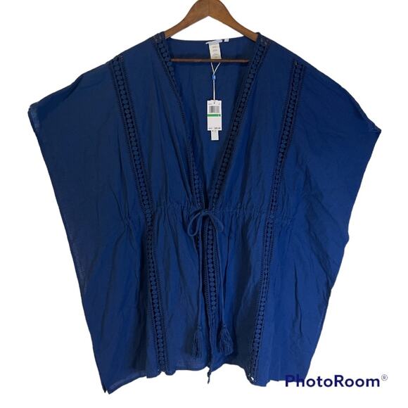 Bleu Rod Beattie Other - NEW Bleu Rod Beattie Blue Cover-Up Women’s Size Large